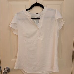 Elegant White Women's Top
